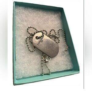 Tiffany and Co. collectible silver necklace